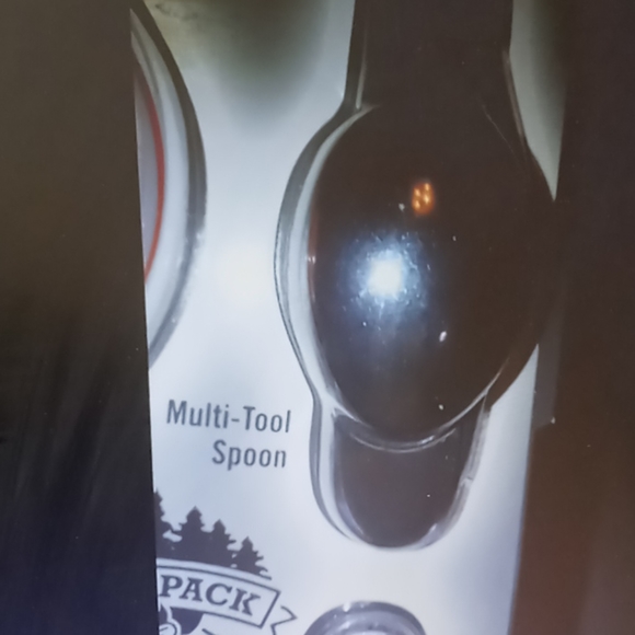 Camping gear set cup spoon knife flask - Picture 3 of 4